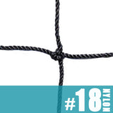 Overstock - JFN #18 Nylon Baseball Backstop Net
