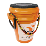 Dynamax Sports 5 Gallon Ball Bucket with Padded Seat Lid