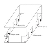 JFN Drone/ UAV Enclosure Cage Nylon Nets, Custom Size