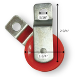 JFN Fiberglass Roller Slider Pulley