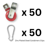 JFN Fiberglass Roller Slider Pulley