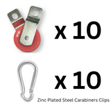 JFN Fiberglass Roller Slider Pulley