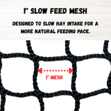 JFN Slow Feed Hay Netting Bag