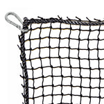 JFN #18 3/4" Mesh Golf Practice Cage/ Baseball Batting Cage, 10' H X 8' W X 63' L, Net Only