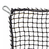 JFN #18 3/4" Mesh Golf Practice Cage/ Baseball Batting Cage, 10' H X 8' W X 63' L, Net Only