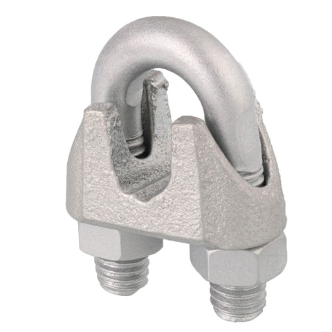 Malleable Cable Clamp, Qty: 2