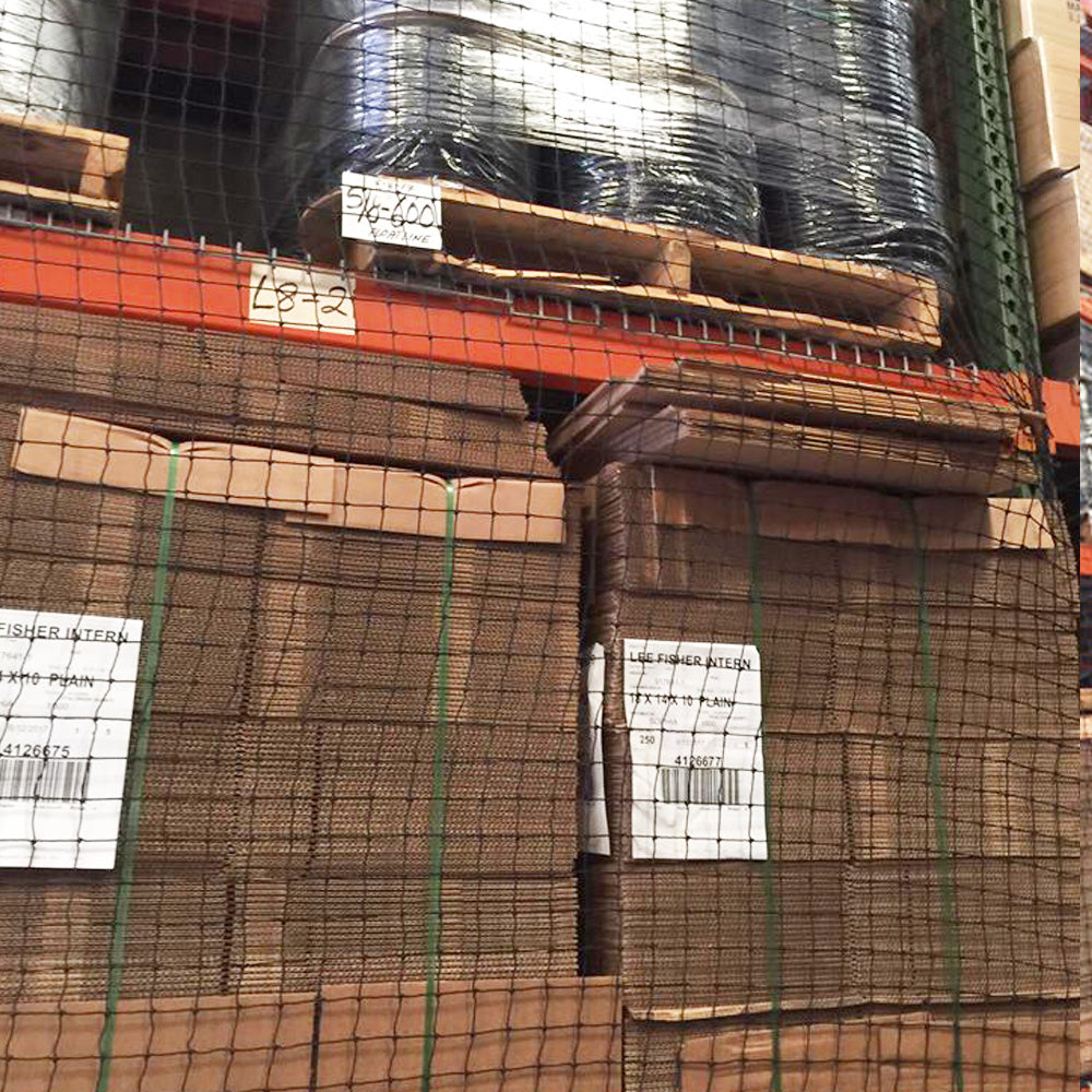 Platt Rack Net JFN #36 Pallet Rack Nets, Custom Size – Just For Nets